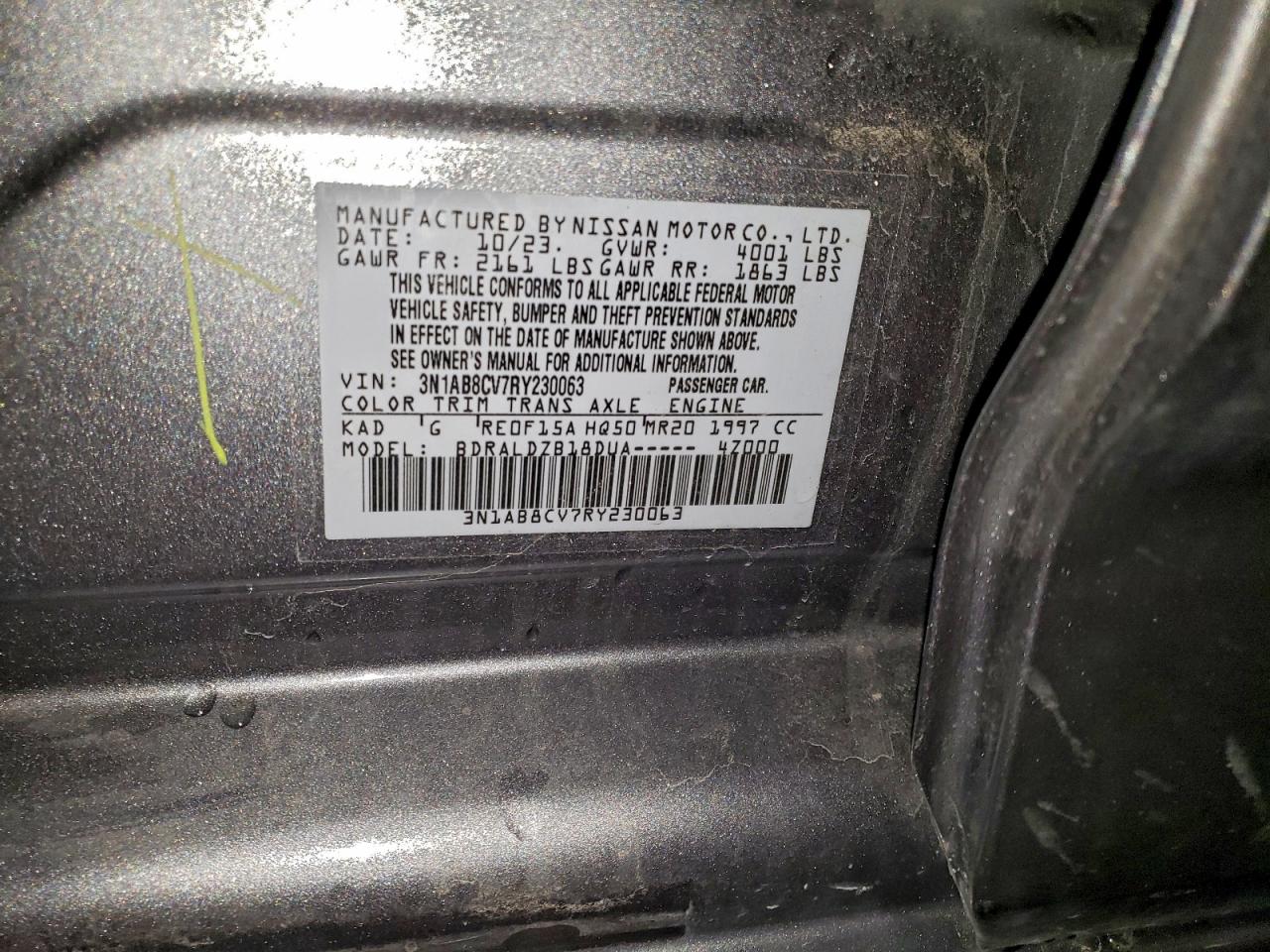 2024 NISSAN SENTRA SV photo 12