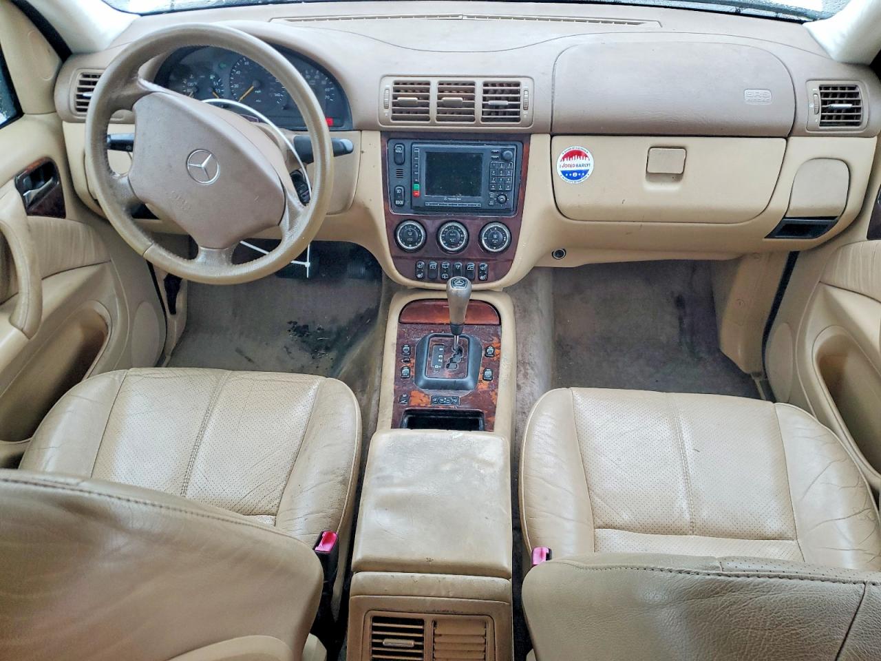 2002 MERCEDES-BENZ ML 320 photo 8