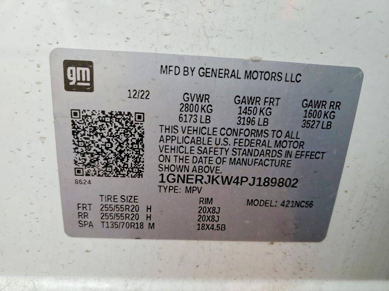 2023 CHEVROLET TRAVERSE RS photo 14