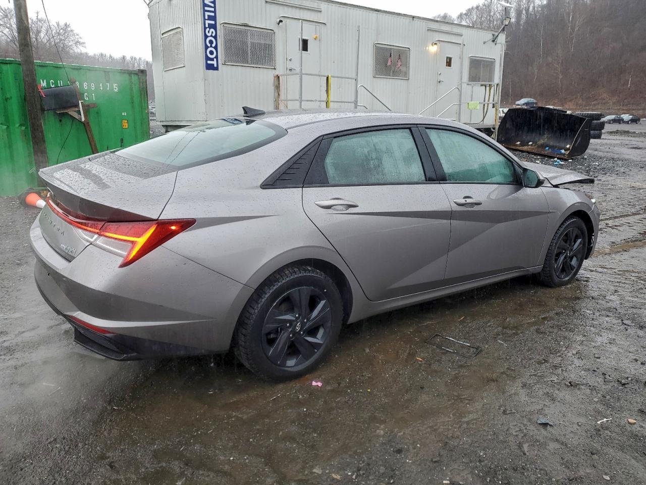 2023 HYUNDAI ELANTRA BLUE photo 5