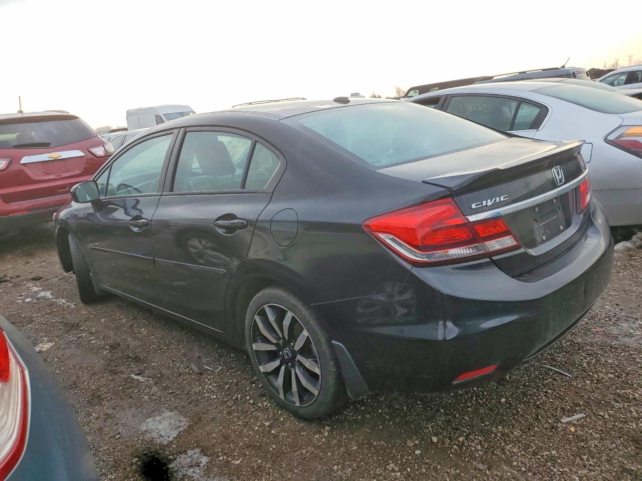 2014 HONDA CIVIC EXL photo 2