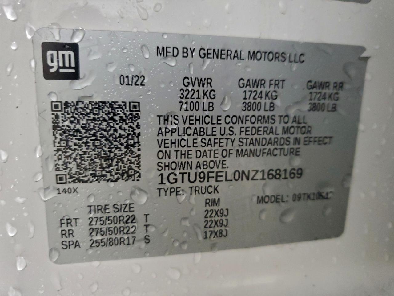 2022 GMC SIERRA LIMITED K1500 DENALI photo 12