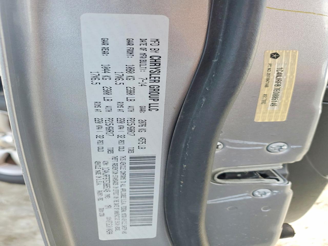 2014 JEEP PATRIOT LATITUDE photo 13