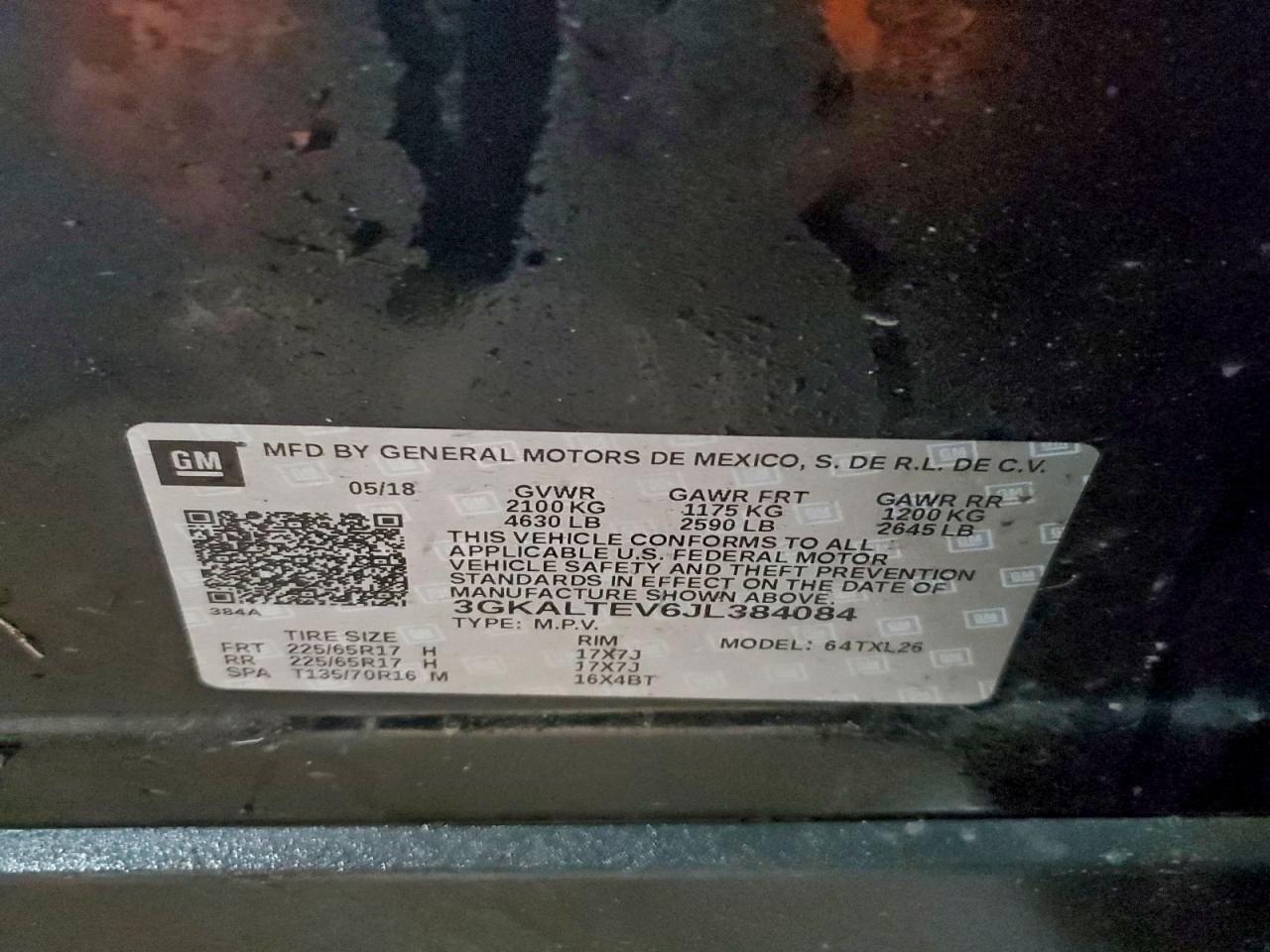 2018 GMC TERRAIN SLE photo 13