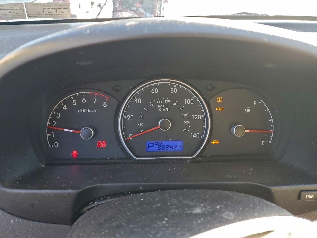 2009 HYUNDAI ELANTRA GLS photo 9