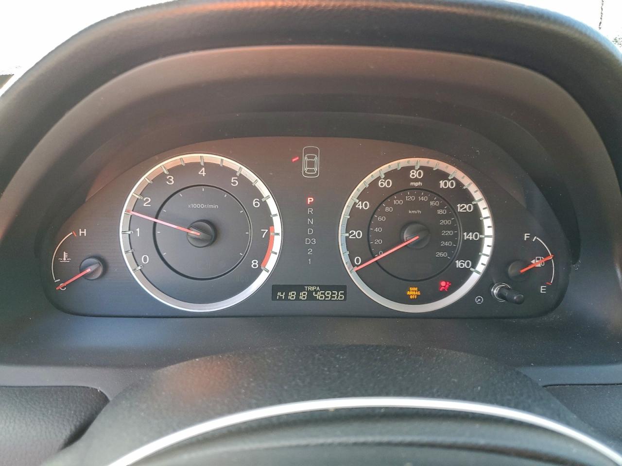 2012 HONDA ACCORD LX photo 9