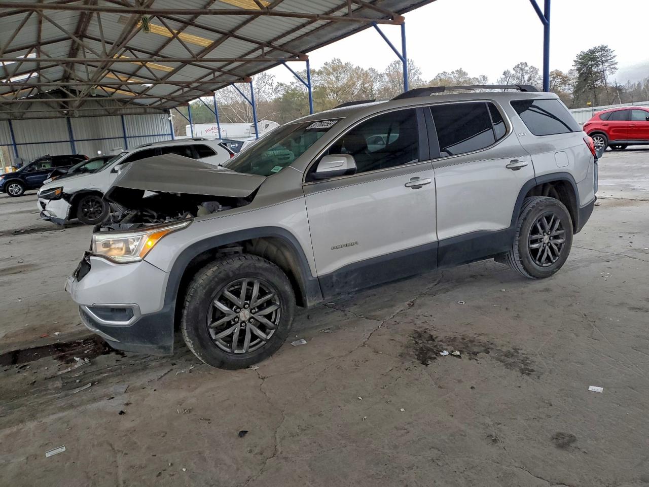 2017 GMC ACADIA SLT-1 — FRONT END damage — photo 1