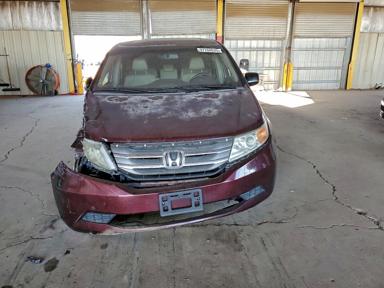 2012 HONDA ODYSSEY EXL photo 9