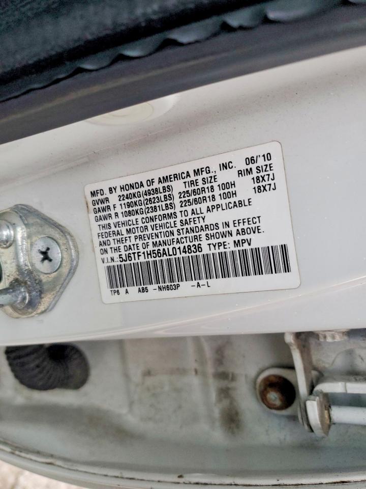 2010 HONDA ACCORD CROSSTOUR EXL photo 12