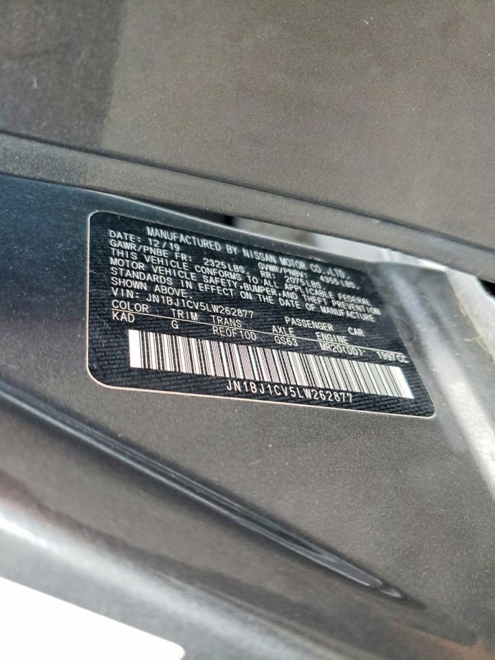 2020 NISSAN ROGUE SPORT S photo 12