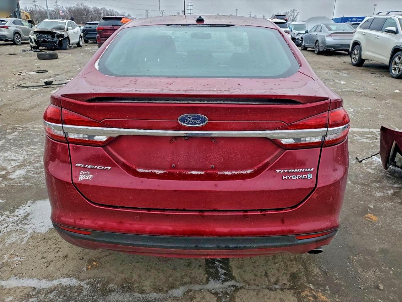 2017 FORD FUSION TITANIUM HEV photo 6