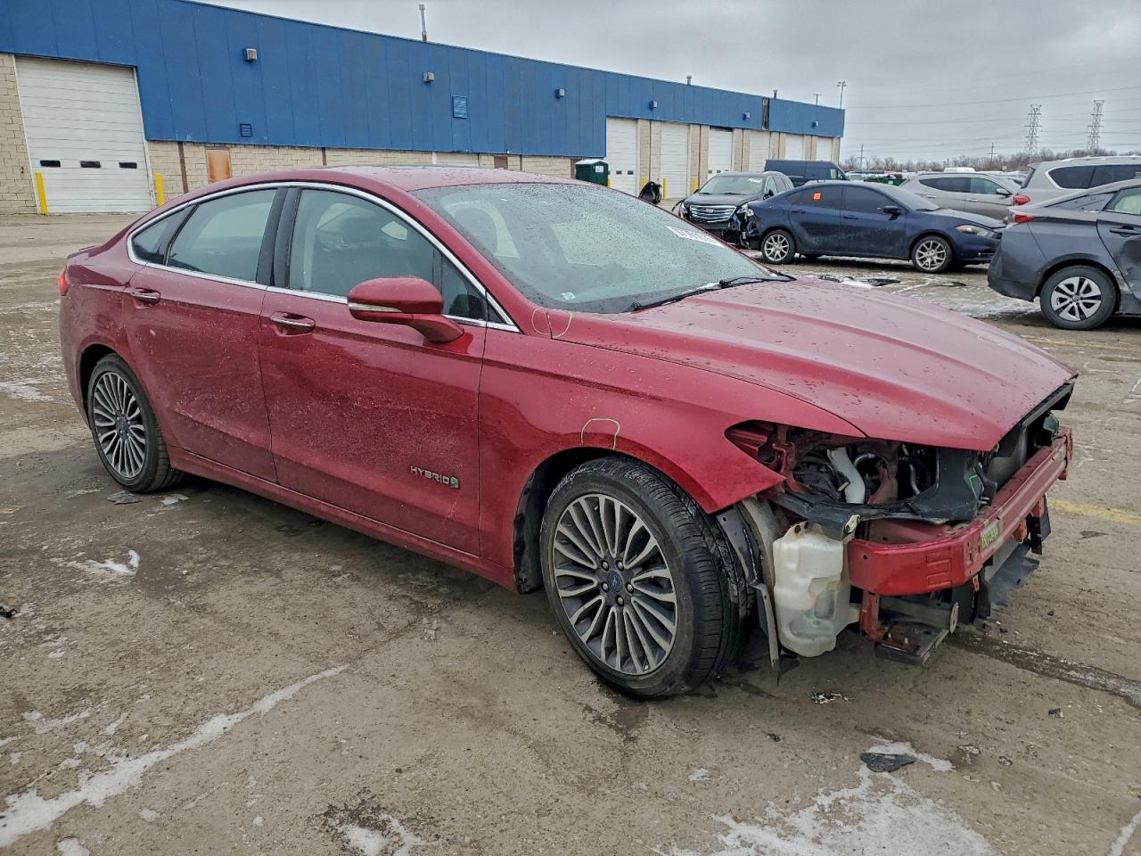 2017 FORD FUSION TITANIUM HEV photo 4