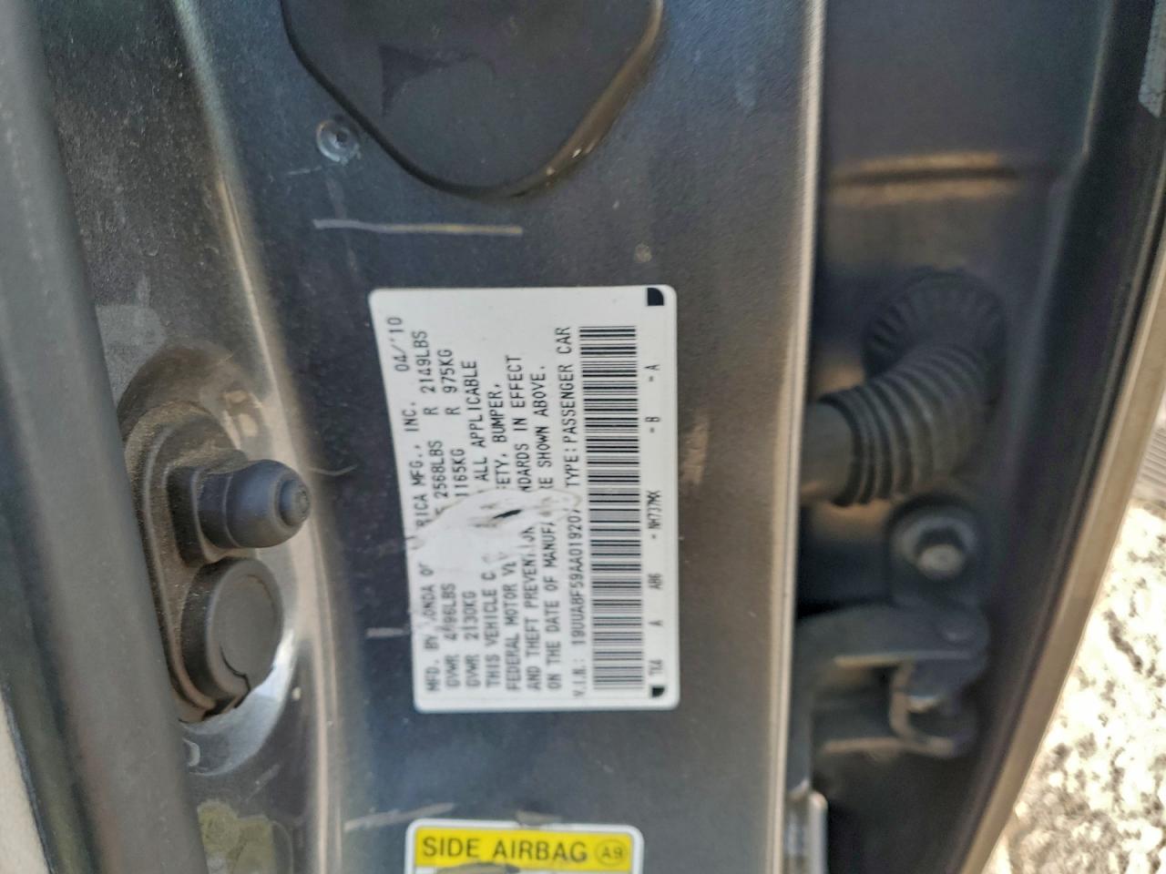 2010 ACURA TL photo 12
