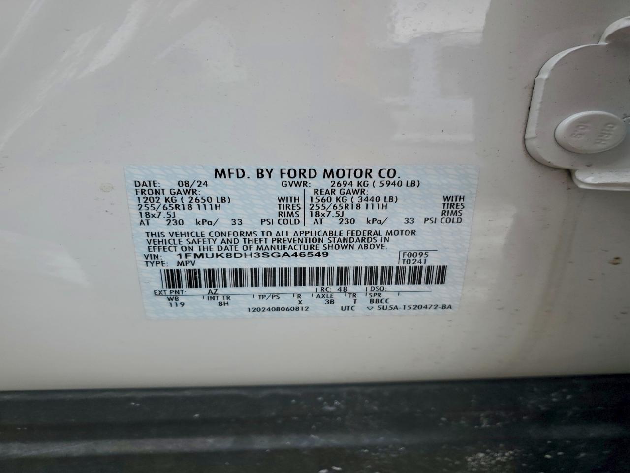 2025 FORD EXPLORER ACTIVE photo 13