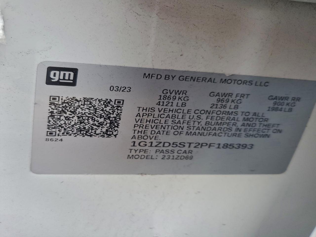 2023 CHEVROLET MALIBU LT photo 23