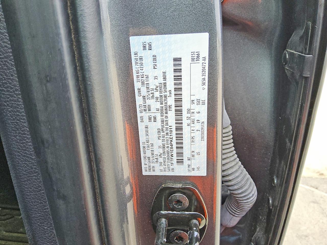 2023 FORD F150 SUPERCREW photo 12