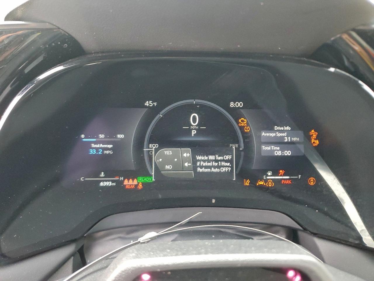 2025 LEXUS RX 350H BASE photo 9