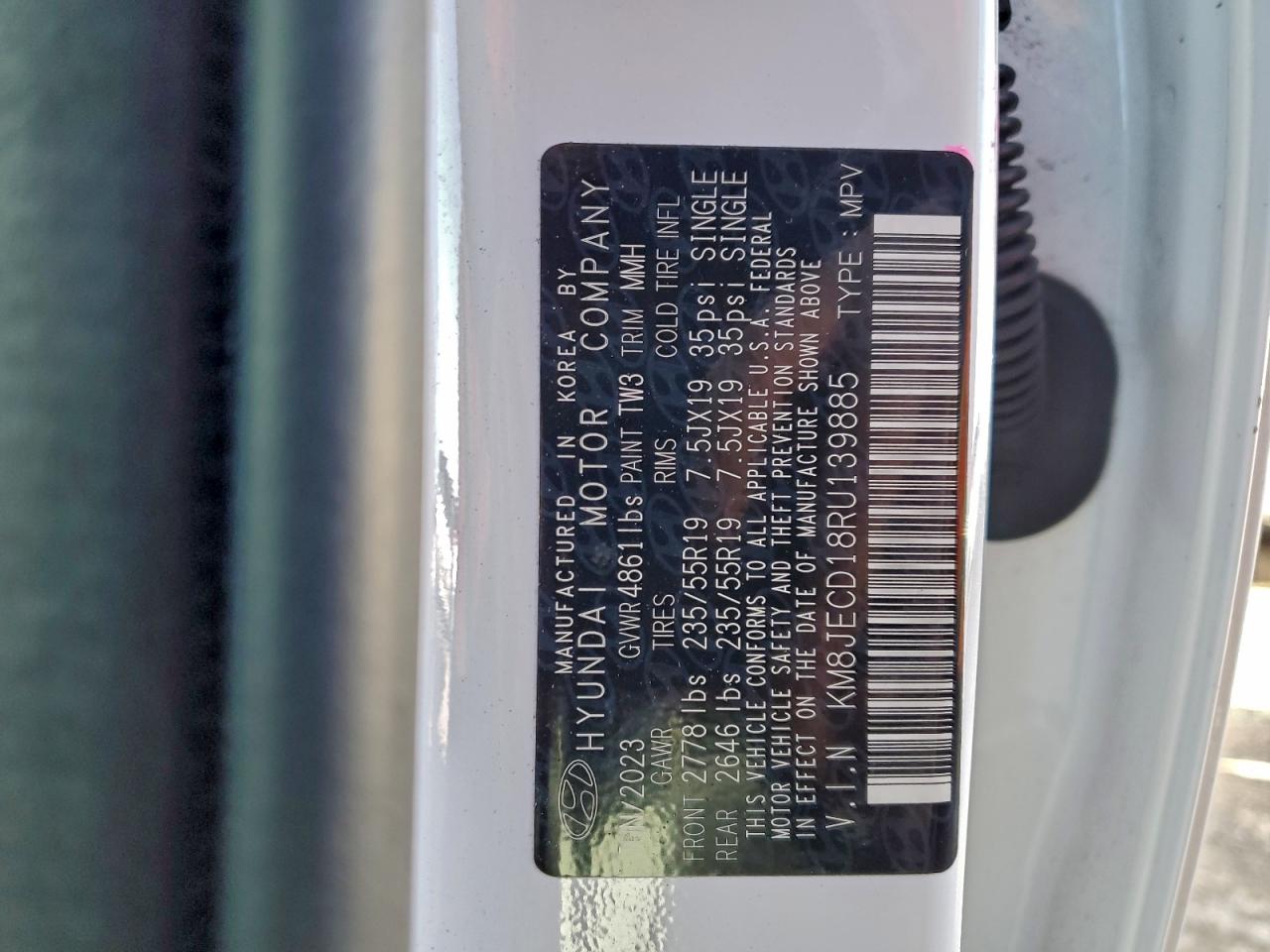 2024 HYUNDAI TUCSON photo 25