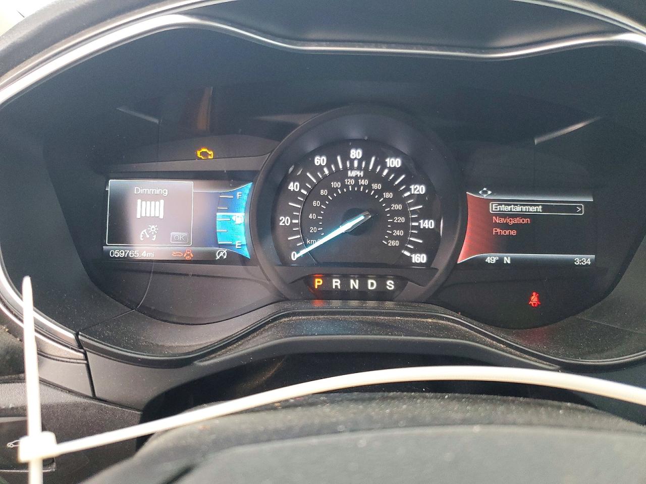 2019 FORD FUSION SEL photo 9