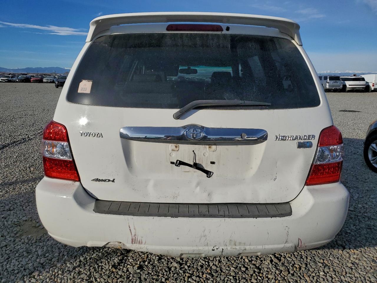 2007 TOYOTA HIGHLANDER HYBRID photo 6