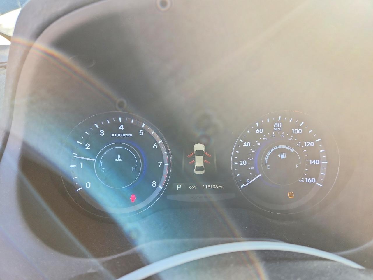 2014 HYUNDAI AZERA GLS photo 9