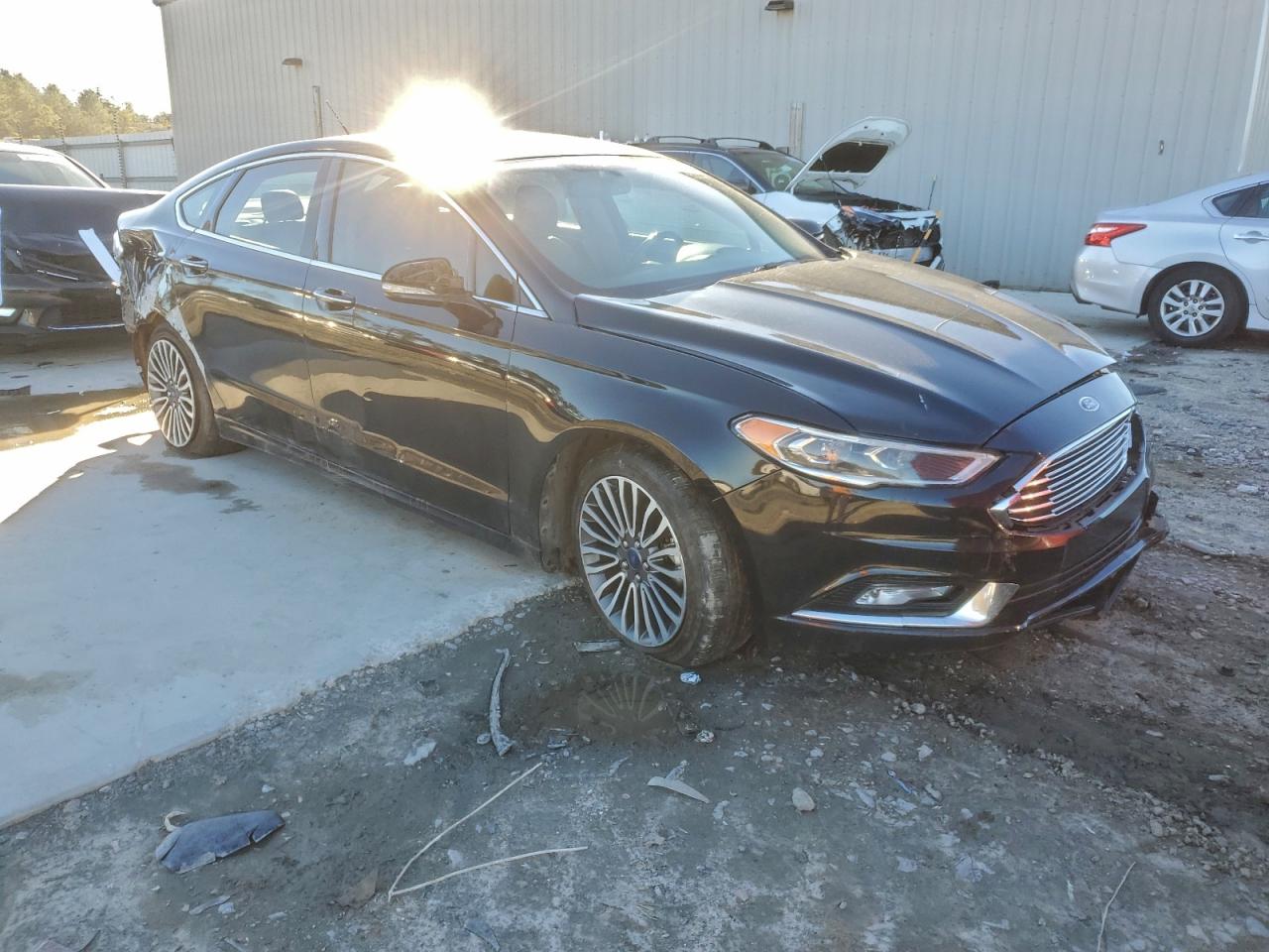 2017 FORD FUSION SE photo 4