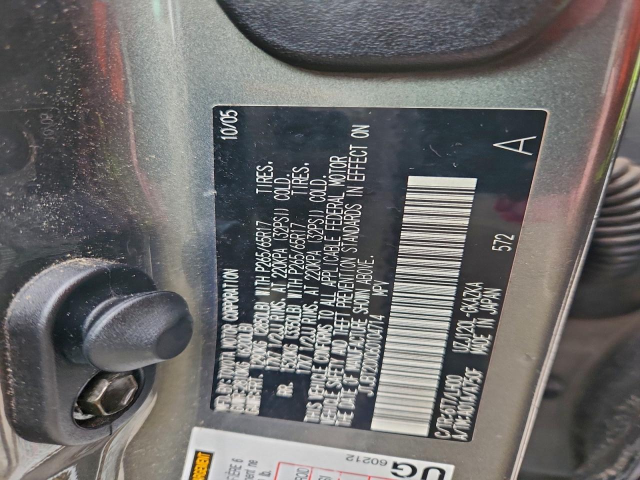 2006 LEXUS GX 470 photo 13
