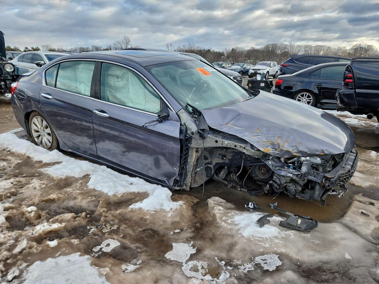 2015 HONDA ACCORD EX photo 4