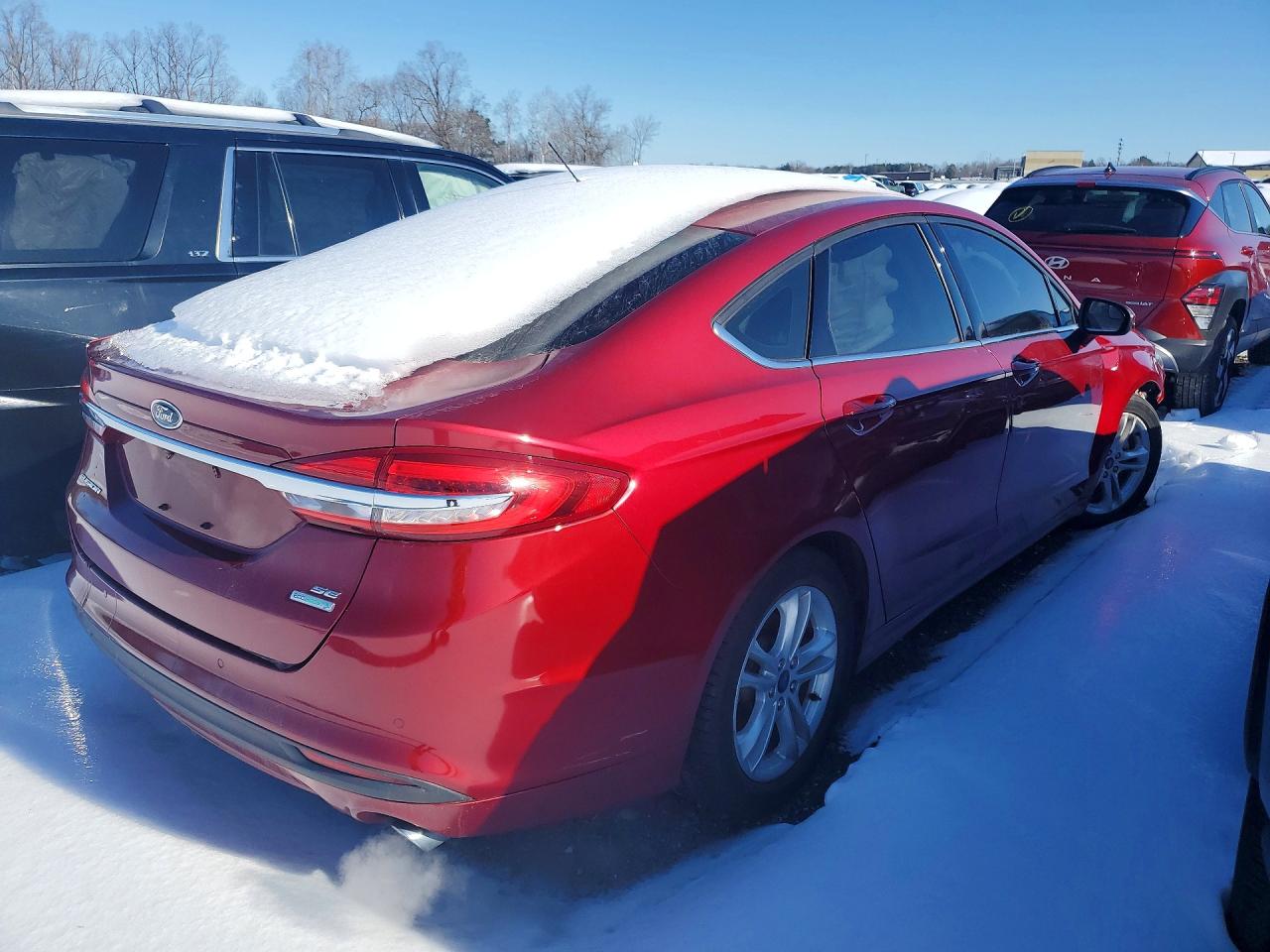 2018 FORD FUSION SE photo 3