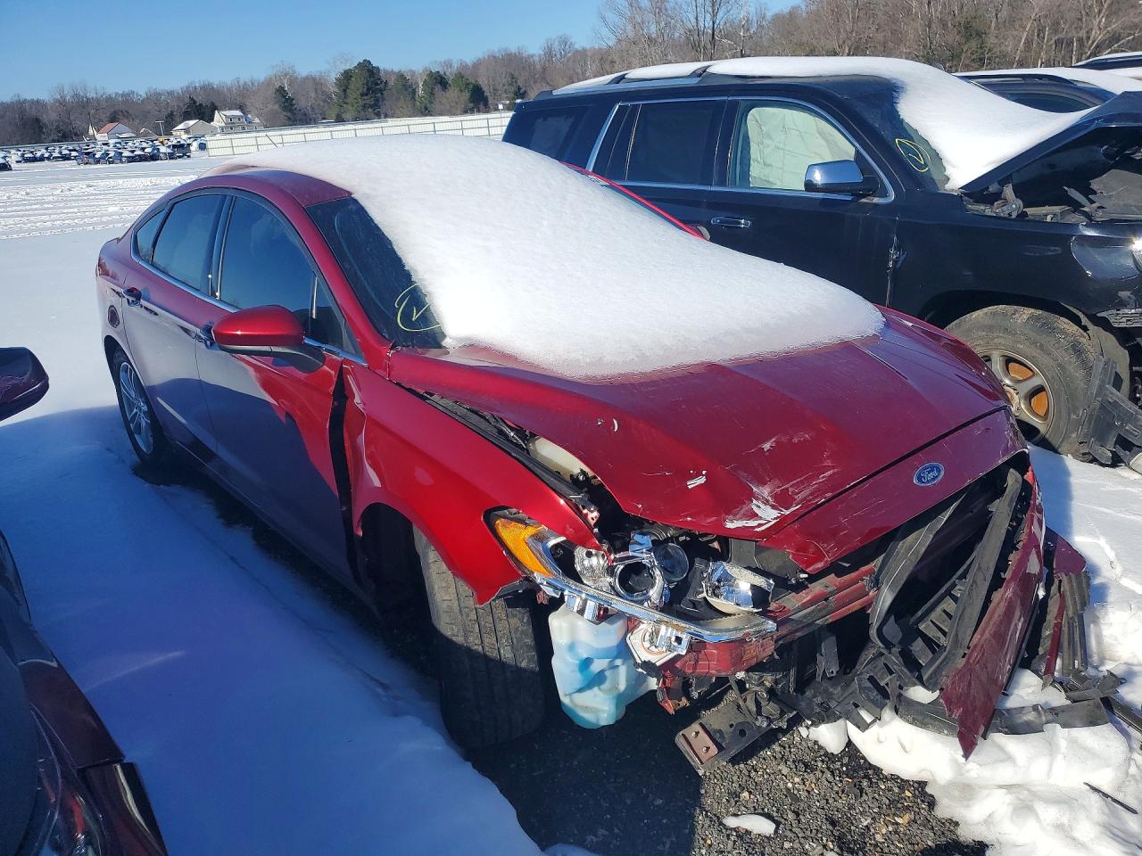 2018 FORD FUSION SE photo 4