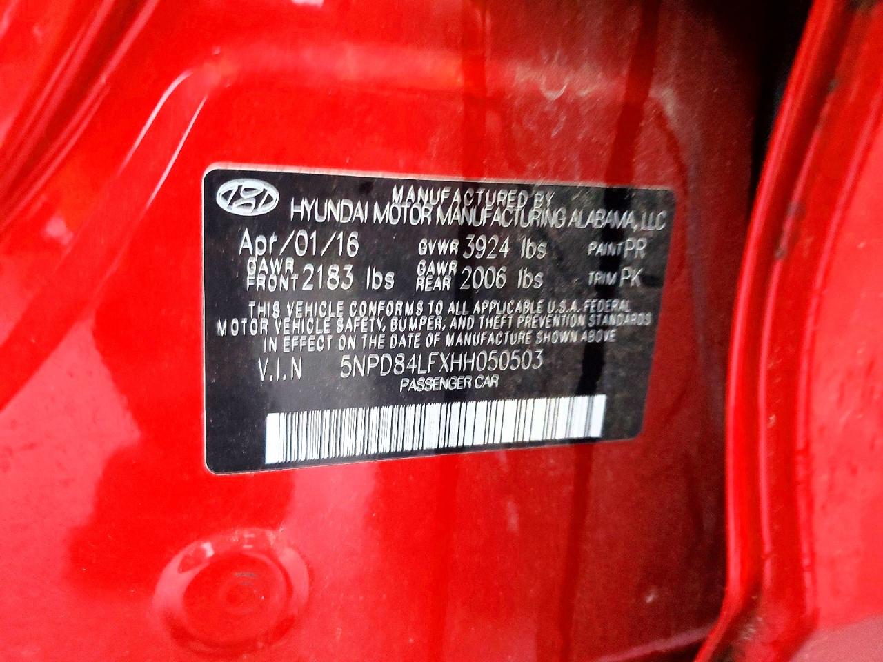 2017 HYUNDAI ELANTRA SE photo 25
