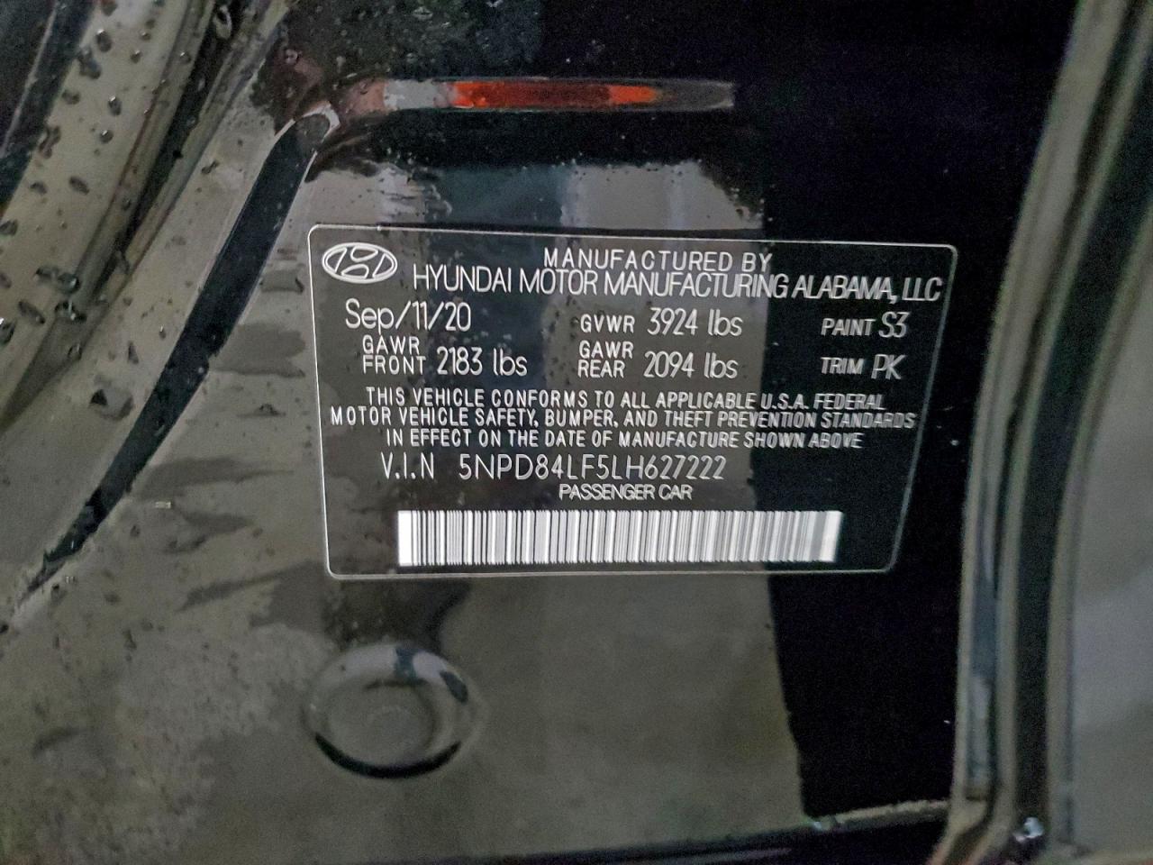 2020 HYUNDAI ELANTRA SEL photo 12