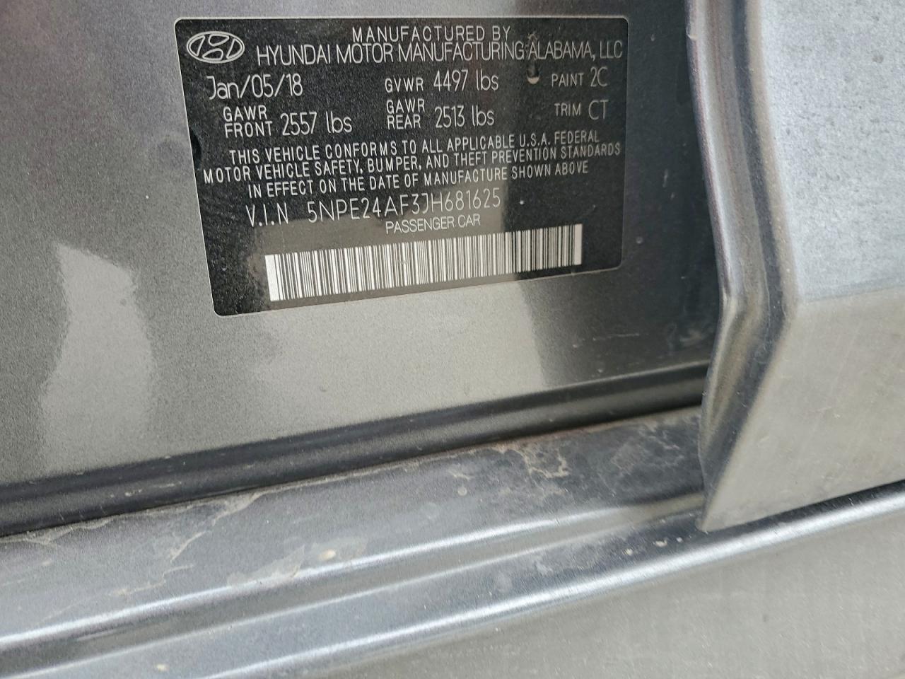 2018 HYUNDAI SONATA SE photo 23