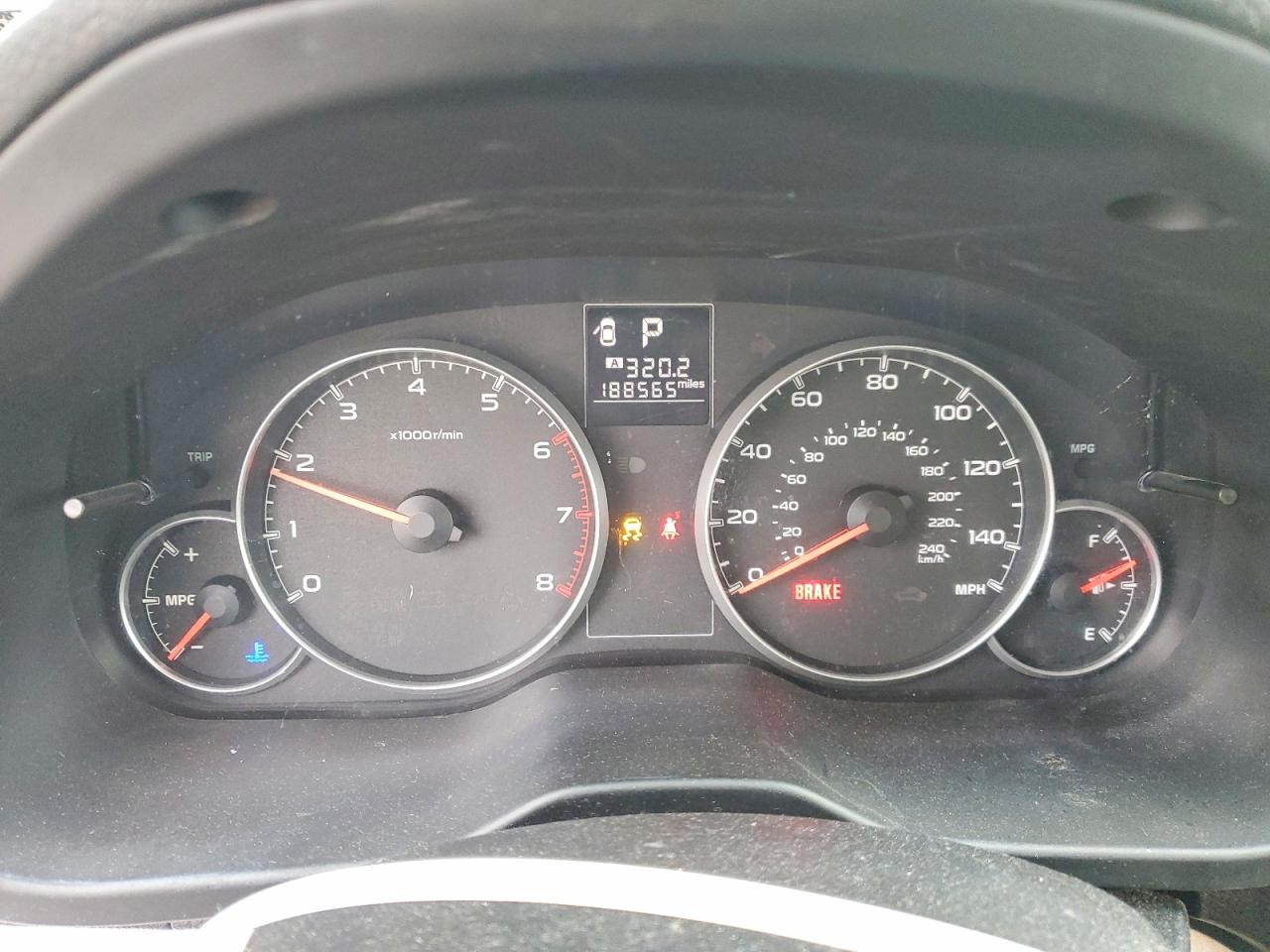 2013 SUBARU LEGACY 2.5I PREMIUM photo 9