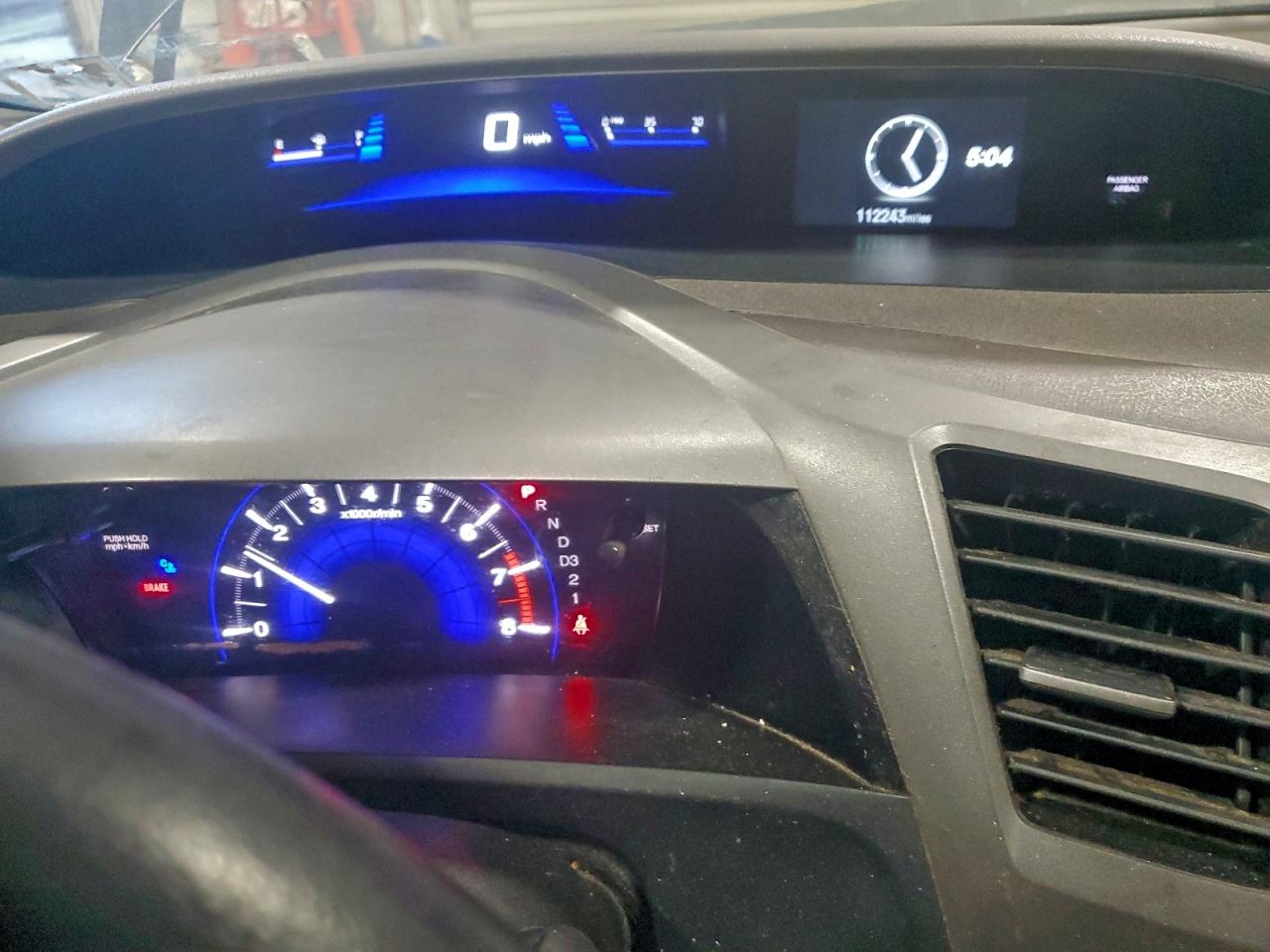 2012 HONDA CIVIC LX photo 9