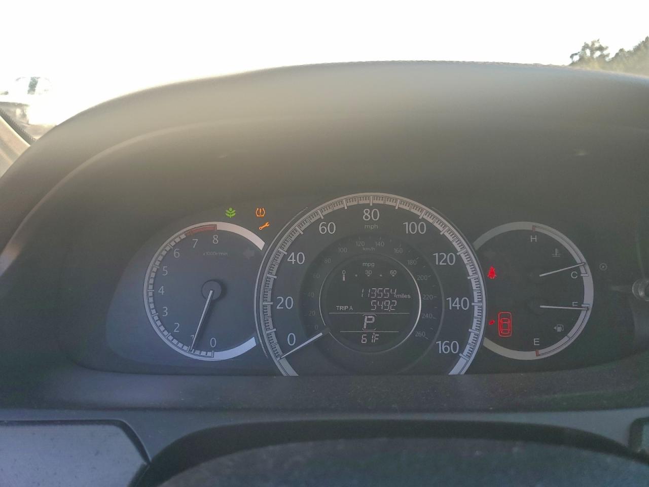 2015 HONDA ACCORD LX photo 9