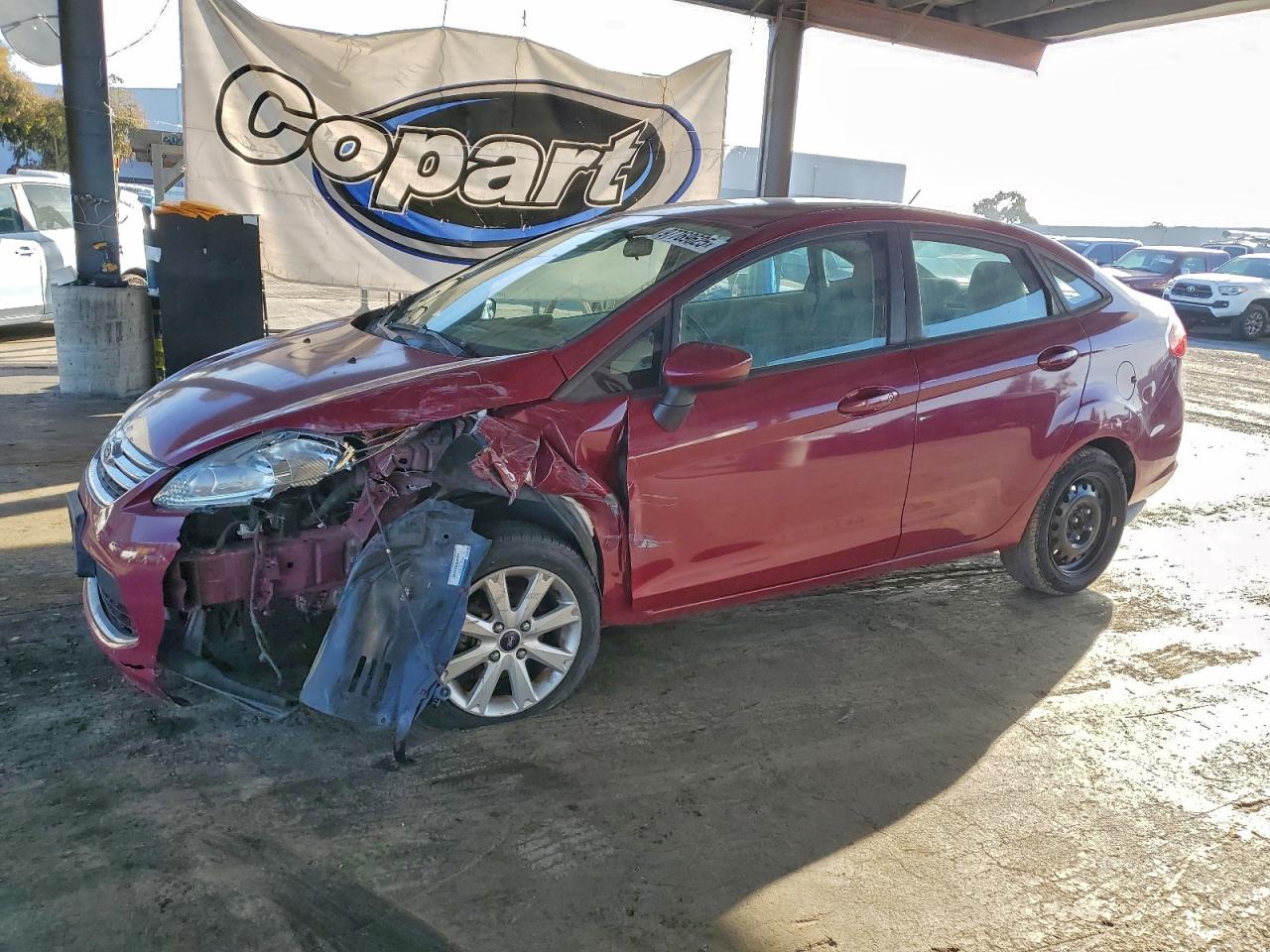 2011 FORD FIESTA SE — FRONT END damage — photo 1