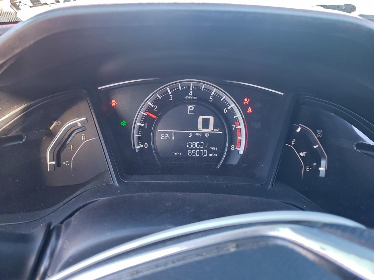 2016 HONDA CIVIC LX photo 9