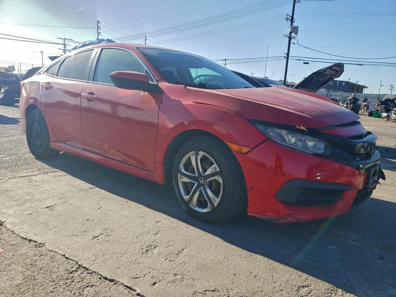 2016 HONDA CIVIC LX photo 4