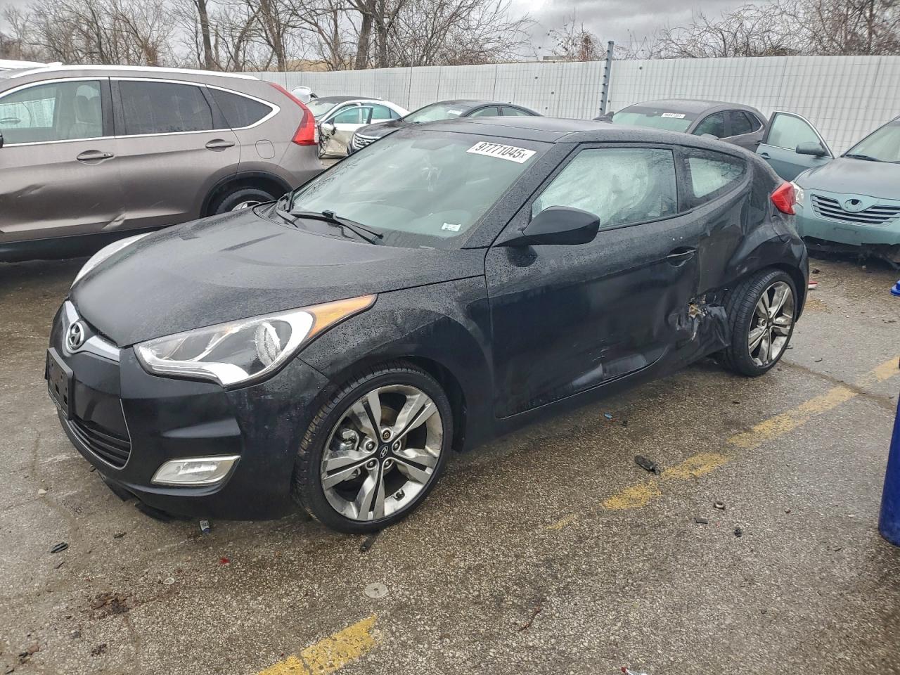 2017 HYUNDAI VELOSTER — SIDE damage — photo 1
