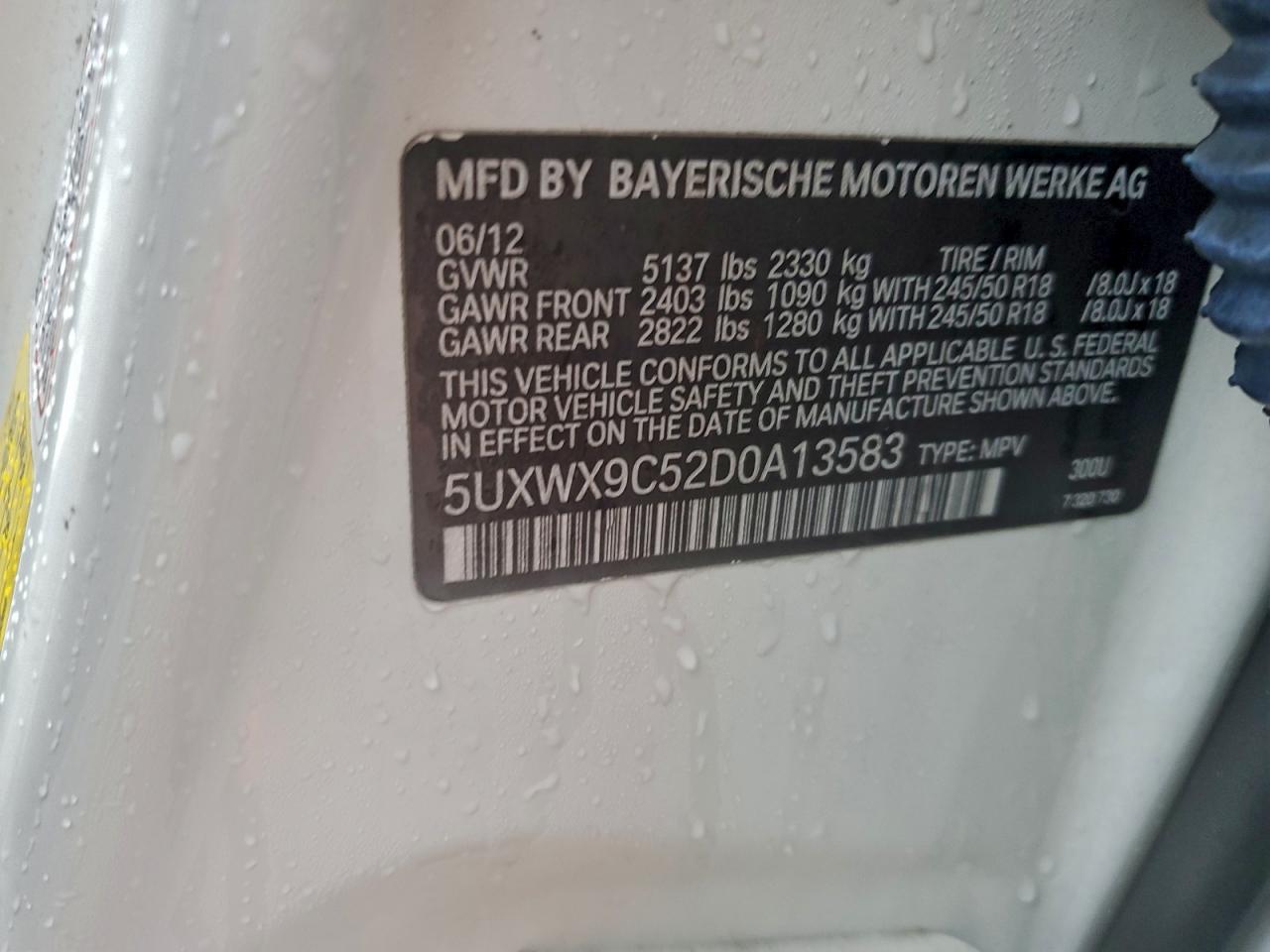 2013 BMW X3 XDRIVE28I photo 13