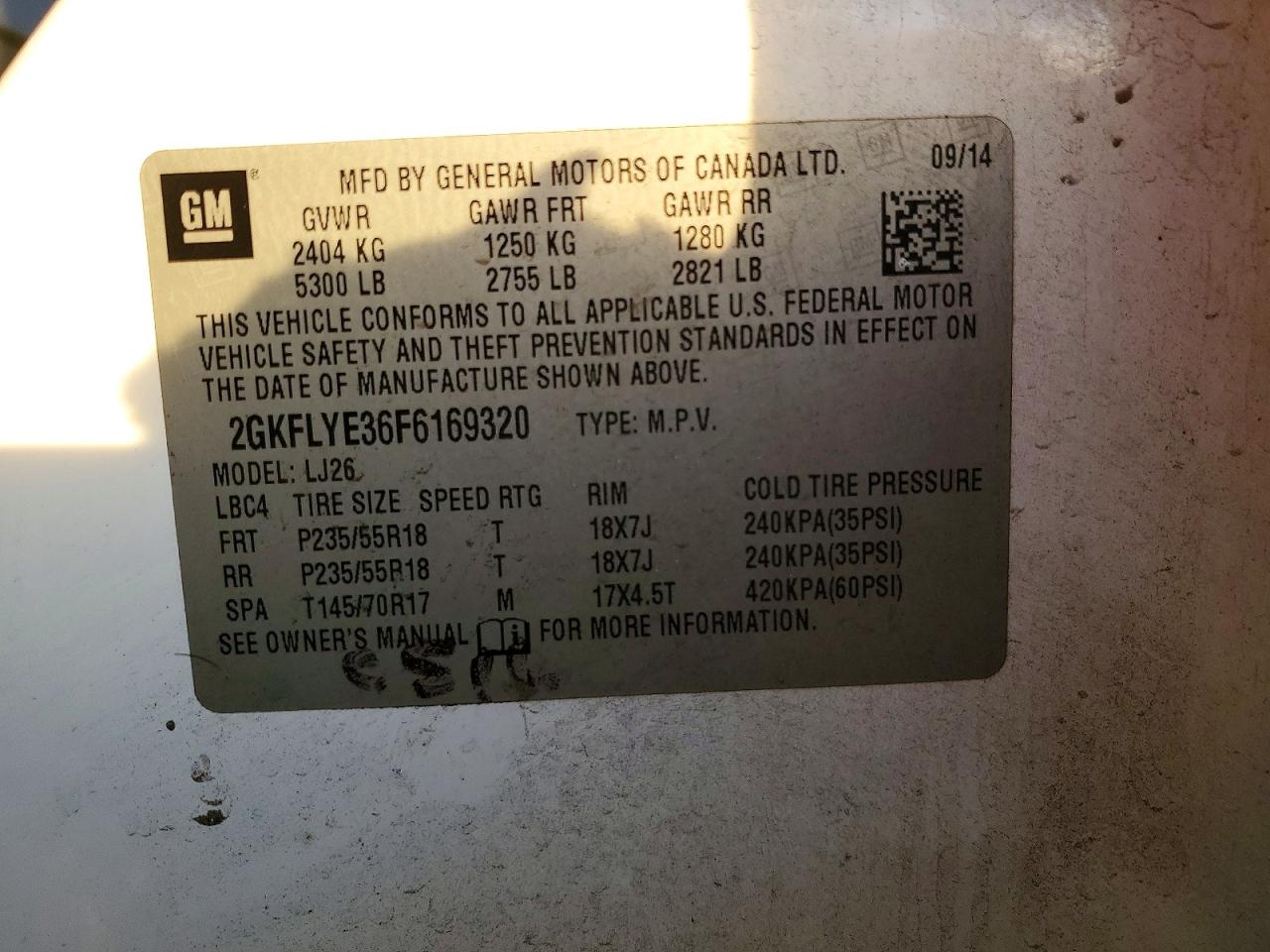 2015 GMC TERRAIN SLT photo 37