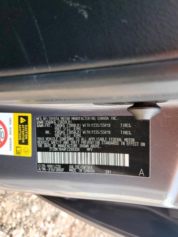 2015 LEXUS RX 350 BASE photo 13