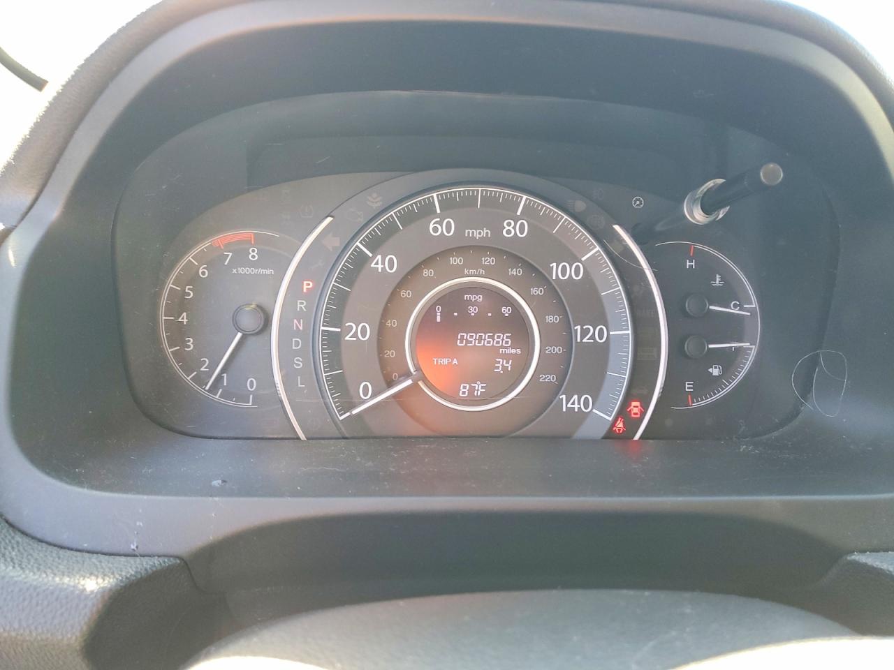 2015 HONDA CR-V EXL photo 9