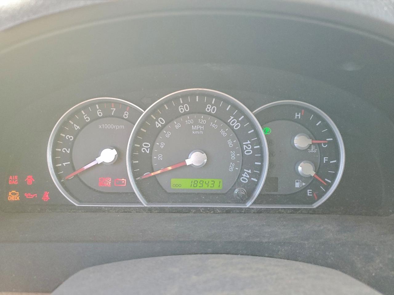 2007 KIA SORENTO EX photo 9