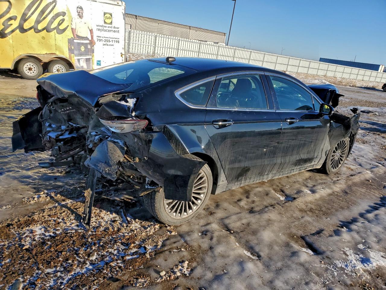 2017 FORD FUSION SE photo 3