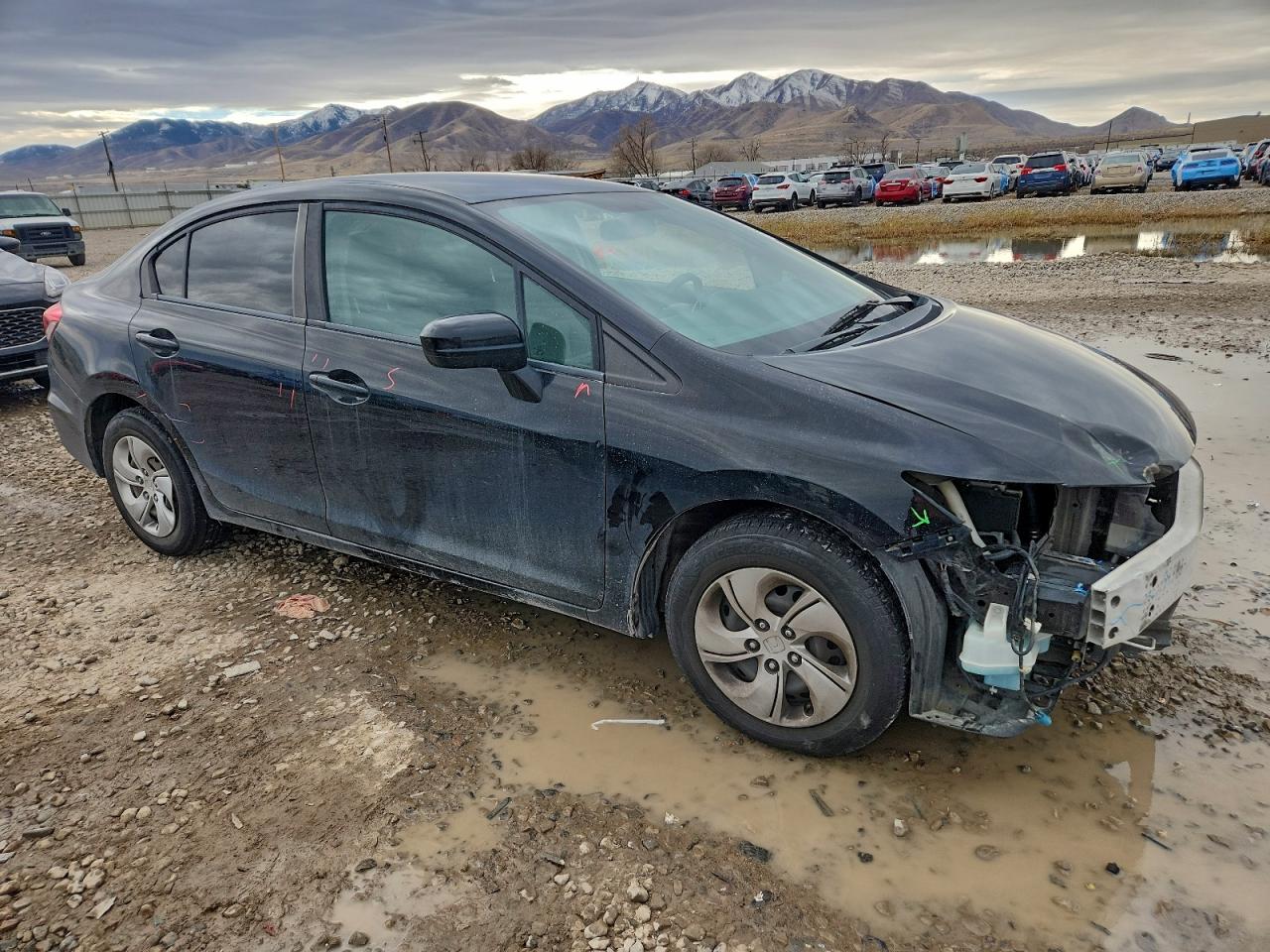 2014 HONDA CIVIC LX photo 4