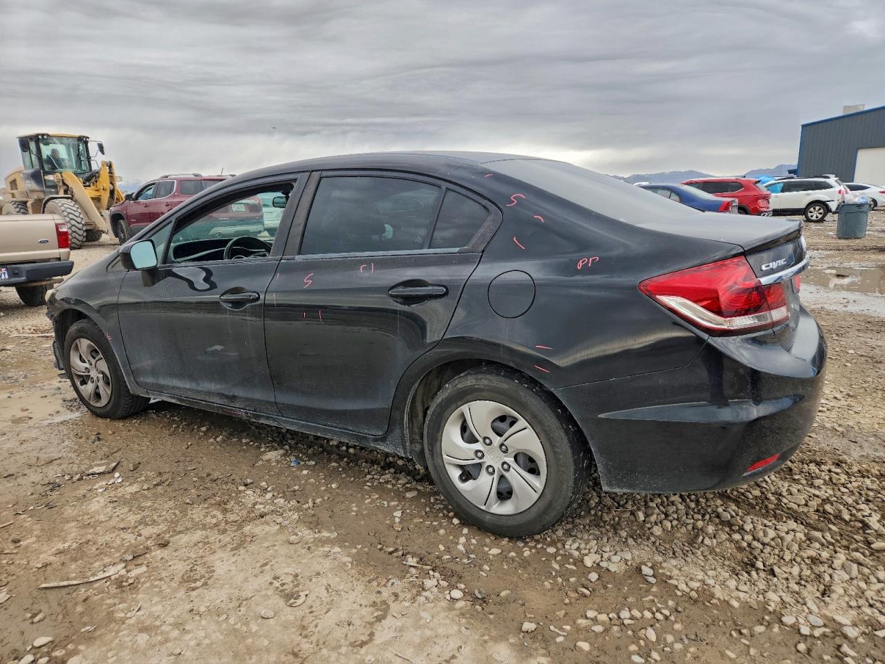 2014 HONDA CIVIC LX photo 2