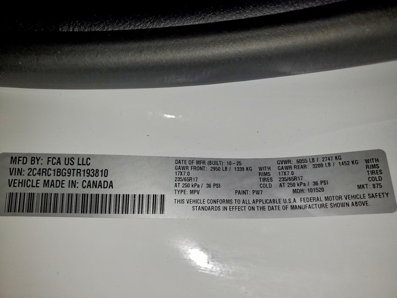 2026 CHRYSLER PACIFICA SELECT photo 37