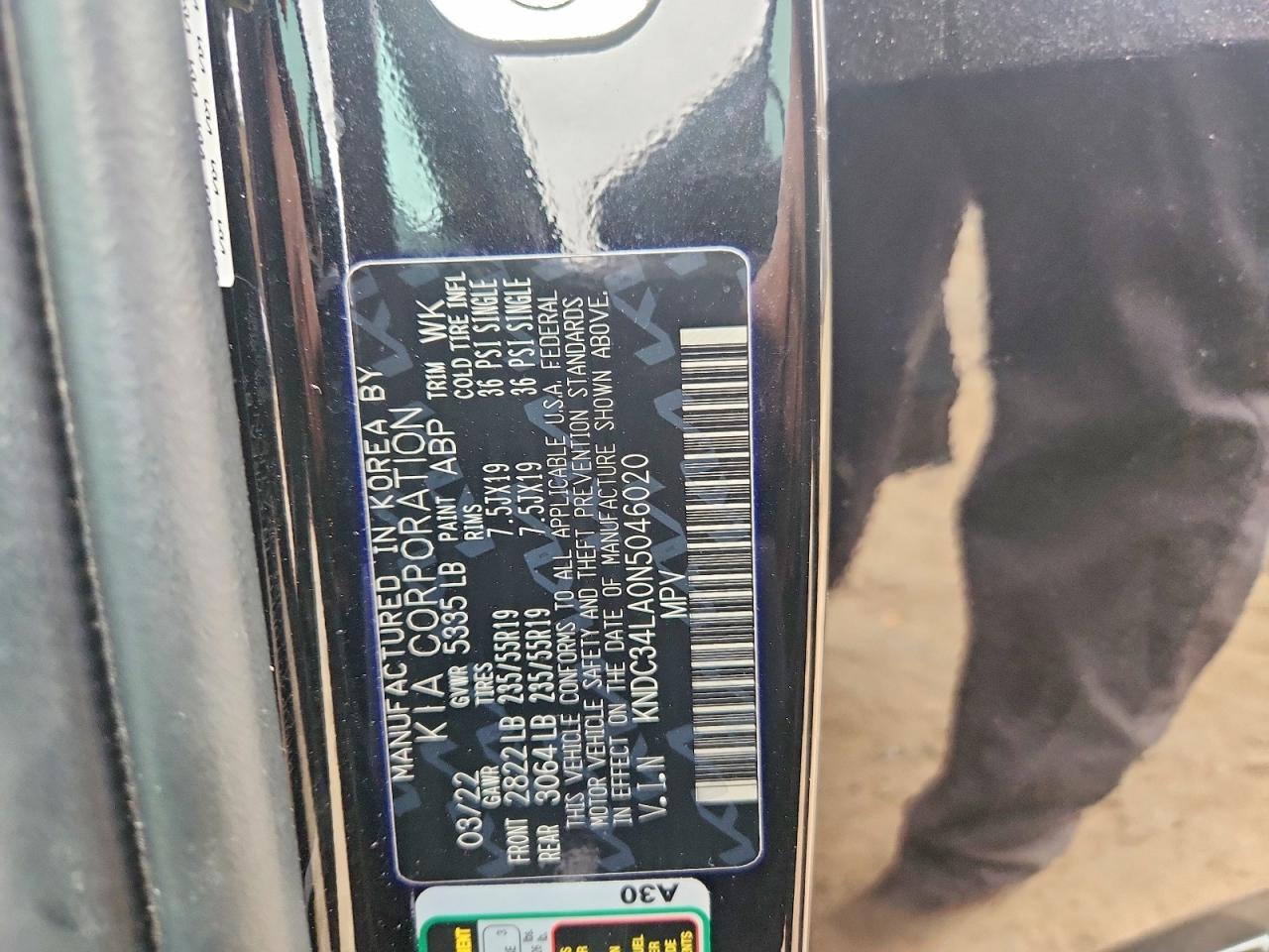 2022 KIA EV6 LIGHT photo 34